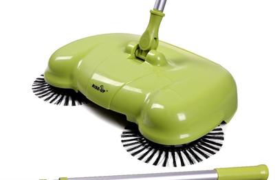 大拇指家用手推式潔地機(jī) 第二代不用電的掃地吸塵新革命