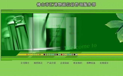佛山市匯通物流信息咨詢(xún)服務(wù)部 一站式物流信息解決方案的引領(lǐng)者